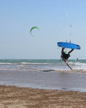Kiteboarding