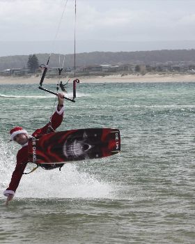 Kitesurfing