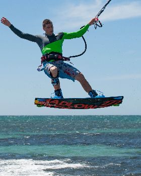 Kiteboarding