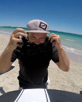 Kiteboarding