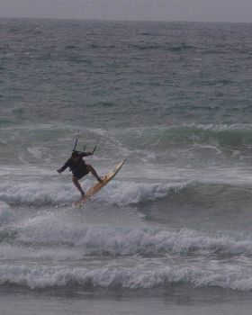 Kitesurfing