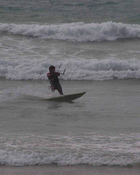 Kitesurfing