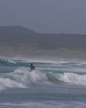 Kitesurfing