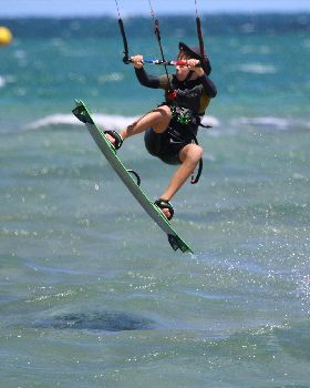 Kiteboarding