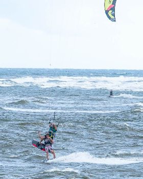 Kiteboarding