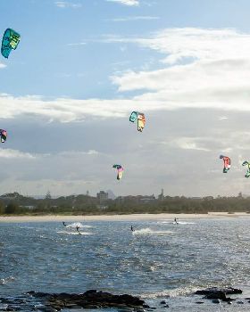 Kiteboarding