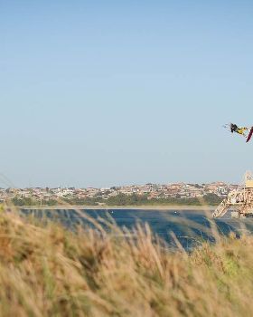 Kitesurfing