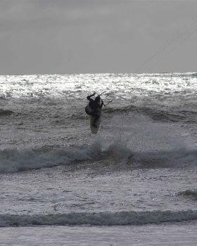 Kitesurfing