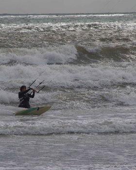 Kiteboarding