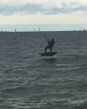 hydrofoil test ride