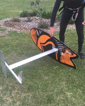 hydrofoil test ride