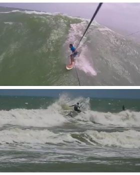 Sri Lanka kitewave