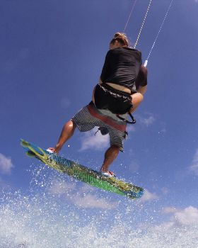 Kiteboarding