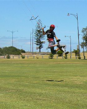 Method Air in light winds