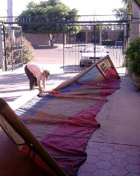 inflating my glider