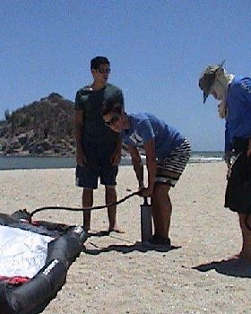 PREPARANDO EL KITE