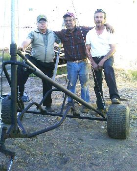 kitebuggy and landsailer two in one  "HIBRIDO"