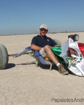 kitebuggy and landsailer two in one  "HIBRIDO"