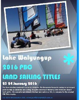 PBC Land Sailing Titles Flyer