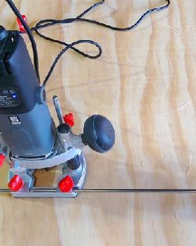 10 Circular router guide