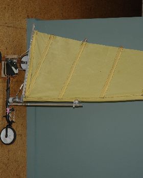 windsurfer rig attachment landyacht