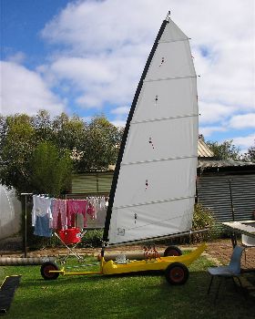 a little yacht I built for  my wife