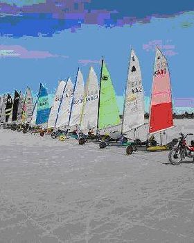 Lake Gilles Land Sailing