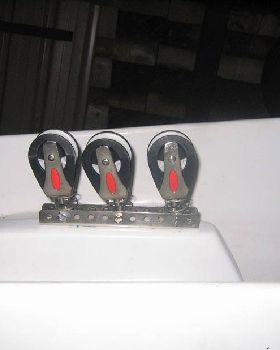 base pulley block position