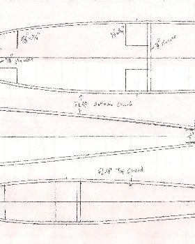ST 49 tapered flap for 16' high wing  Section Chords 001