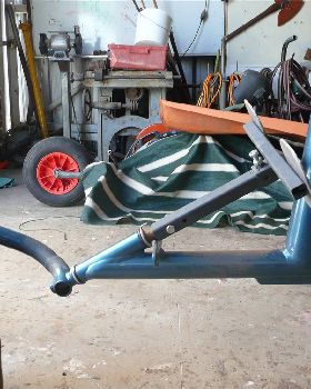 views of Lefroy mini chassis and front assembly