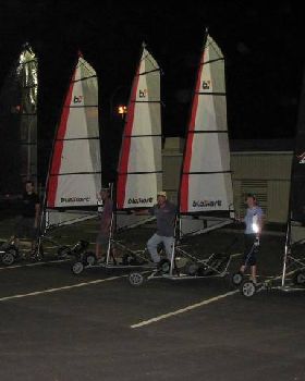 Night sailing @ DHL carpark