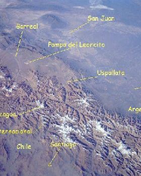 landsailing place in the Andes