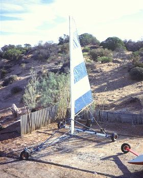 Bill Finch Blue yacht