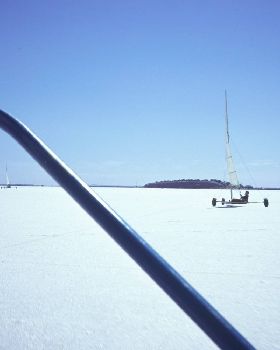 Bill Finch Blue yacht