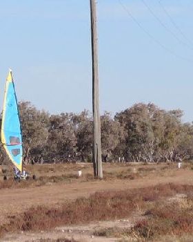 Three landyachts on the go at Bourke 270720