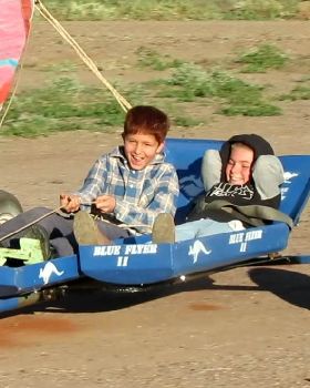 LLM  "Blue Flyer" tandem