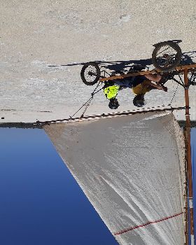 Bleriot sailing