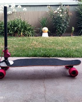 Street Sailer.. Longboard Style