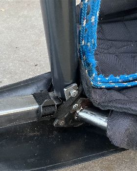 Buggy landsailer conversion