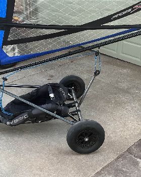 Buggy landsailer conversion