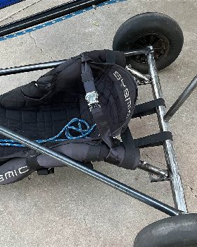 Buggy landsailer conversion