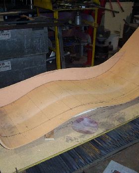 Start of composite seat