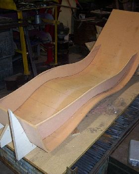 Start of composite seat