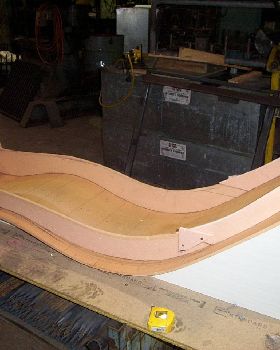 Start of composite seat