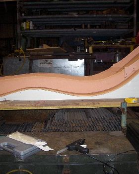 Start of composite seat