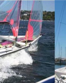 29er class yacht mainsail design