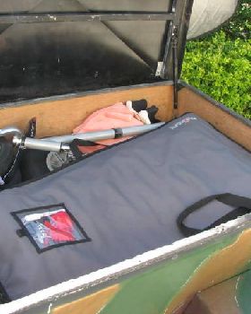 '99 Honda Varadero as tow vehicle for Blokart trailer