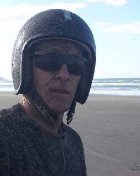Sand blasted