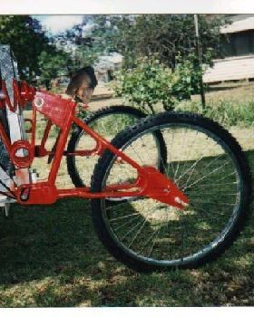 a homemade suspension system