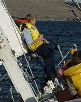 sail training on Kristina